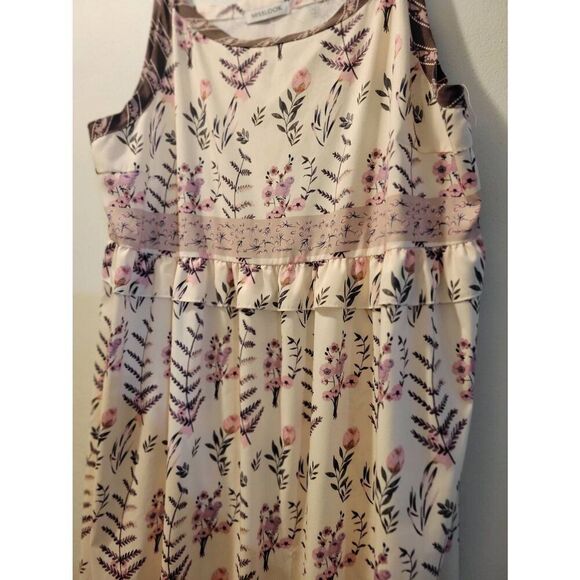 Cottage core Boho Plus size country dress Miss look floral new condition 1x - Picture 1 of 3